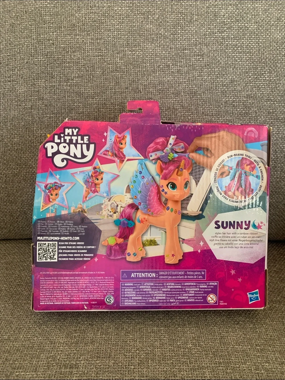 My Little Pony Sunny Starscout Ribbon Hairstyles New